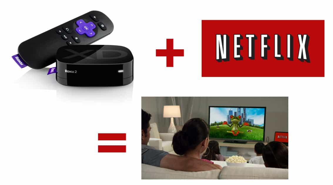 Roku and Netflix equals TV Viewing Fun for Whole Family!