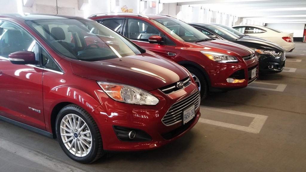 Ford Fleet of Eco-Friendly Vehicles used for #BucketListTO