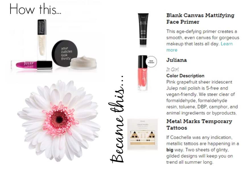 How to Swap Julep Products in Maven Boxes