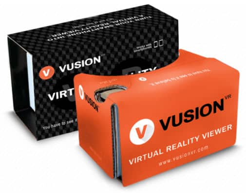 vusionvr box glasses virtual reality | Geek Life: Augmenting Reality