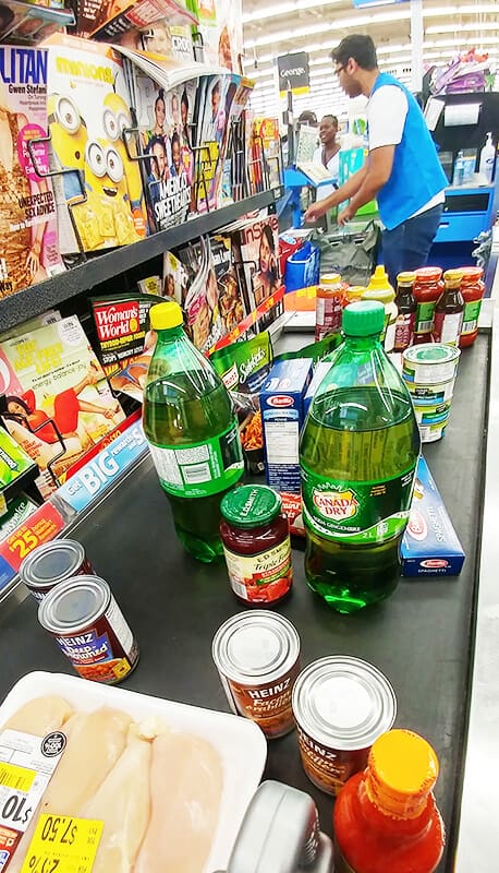 Price Matching Groceries with Flipp App - Simply by price matching 80% of the items we normally buy each week, we wound up saving $23!!