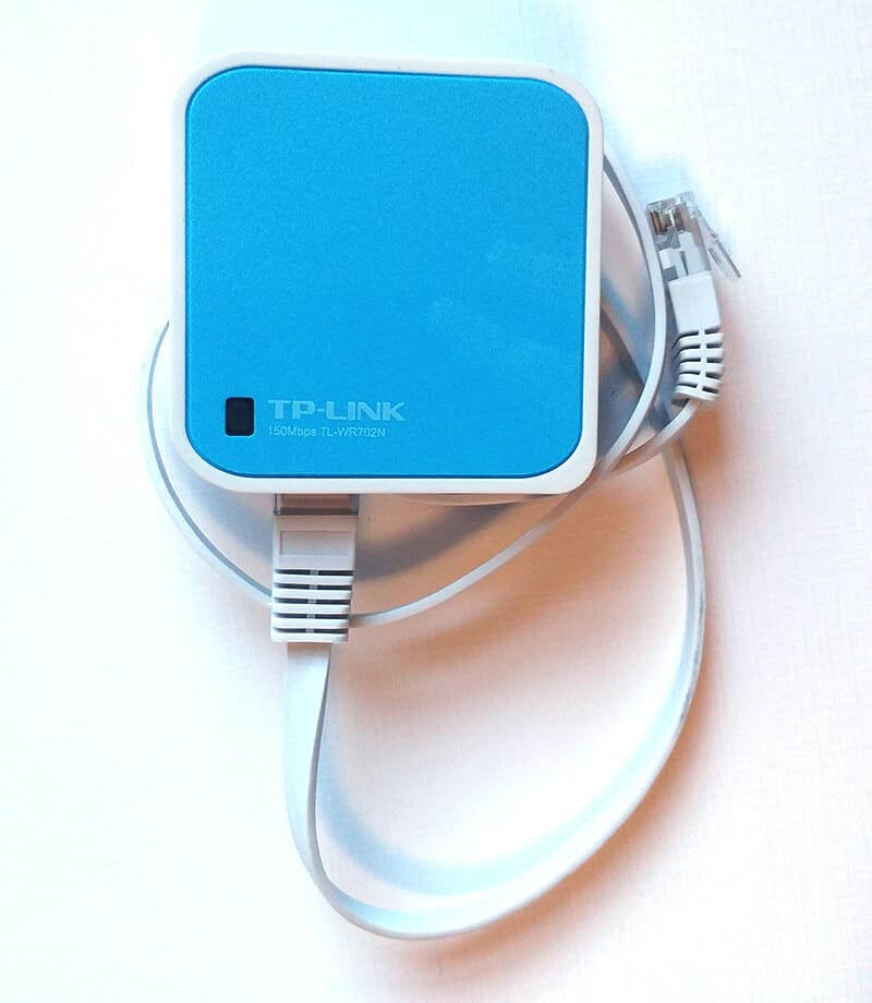 TP-Link Travel Router makes for safe WiFi, when you're using free hotspots.